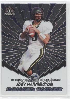 2002 Pacific Adrenaline - Power Surge #3 - Joey Harrington