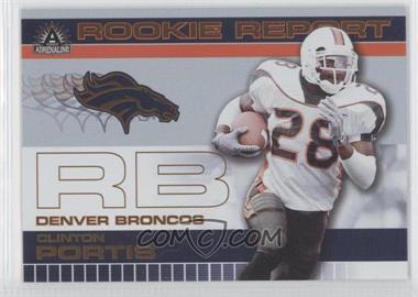 2002 Pacific Adrenaline - Rookie Report #5 - Clinton Portis