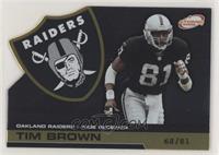 Tim Brown #/81