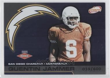 2002 Pacific Atomic - [Base] - Non-Die Cut #147 - Quentin Jammer /600