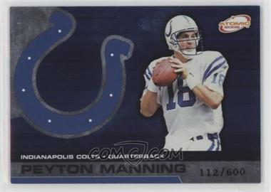 2002 Pacific Atomic - [Base] - Non-Die Cut #43 - Peyton Manning /600