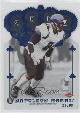 2002 Pacific Crown Royale - [Base] - Blue #195 - Napoleon Harris /99