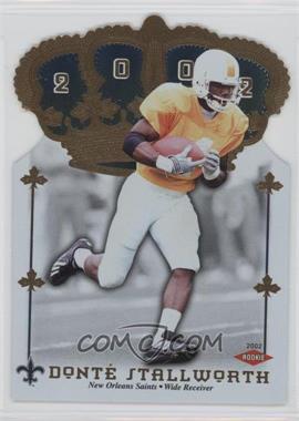 2002 Pacific Crown Royale - [Base] #190 - Donte Stallworth