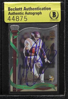 2002 Pacific Crown Royale - [Base] #77 - Michael Bennett [BAS Authentic]