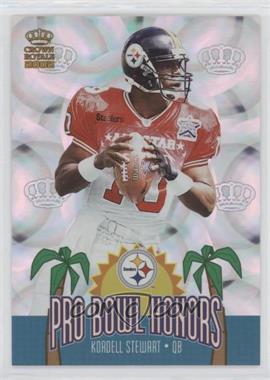 2002 Pacific Crown Royale - Pro Bowl Honors #16 - Kordell Stewart