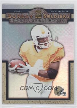 2002 Pacific Crown Royale - Sunday Soldiers #14 - Donte Stallworth