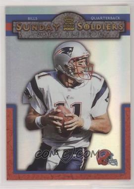 2002 Pacific Crown Royale - Sunday Soldiers #3 - Drew Bledsoe