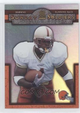 2002 Pacific Crown Royale - Sunday Soldiers #5 - William Green
