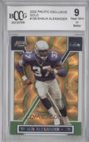 Shaun Alexander [BCCG 9 Near Mint or Better]