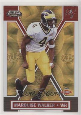 2002 Pacific Exclusive - [Base] - Gold #169 - Marquise Walker