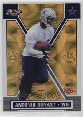 2002 Pacific Exclusive - [Base] - Gold #187 - Antonio Bryant