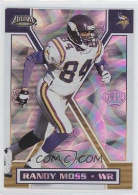 2002 Pacific Exclusive - [Base] #96 - Randy Moss