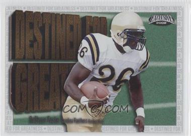 2002 Pacific Exclusive - Destined for Greatness #2 - DeShaun Foster