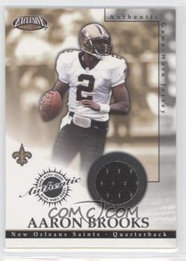 2002 Pacific Exclusive - Game-Worn Jerseys #31 - Aaron Brooks