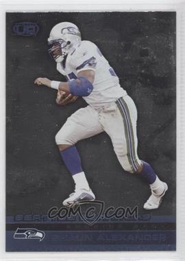 2002 Pacific Heads Up - [Base] - Blue Missing Serial Number #110 - Shaun Alexander