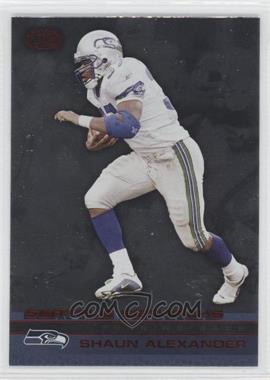 2002 Pacific Heads Up - [Base] - Red Missing Serial Number #110 - Shaun Alexander