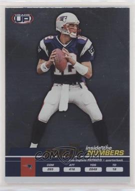 2002 Pacific Heads Up - Inside the Numbers #17 - Tom Brady