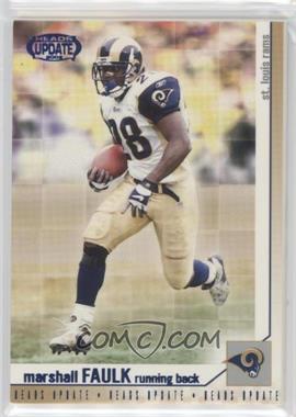 2002 Pacific Heads Update - [Base] - Blue #139 - Marshall Faulk