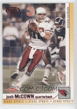 2002 Pacific Heads Update - [Base] - Red #5 - Josh McCown
