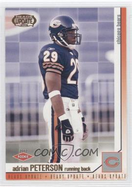 2002 Pacific Heads Update - [Base] #34 - Adrian Peterson
