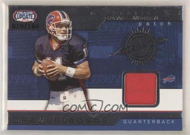 2002 Pacific Heads Update - Game-Worn - Patch #8 - Drew Bledsoe /160