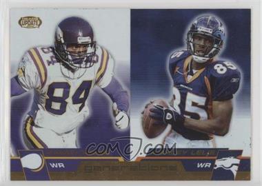 2002 Pacific Heads Update - Generations #6 - Ashley Lelie, Randy Moss