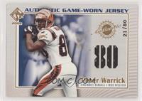 Peter Warrick #/80