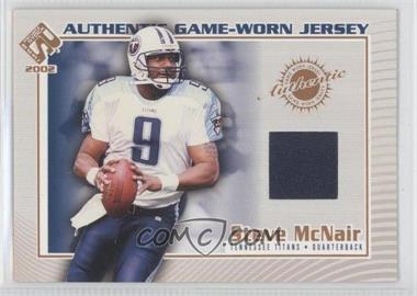 2002 Pacific Private Stock Reserve - Authentic Game-Worn Jersey #124 - Steve McNair