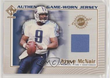 2002 Pacific Private Stock Reserve - Authentic Game-Worn Jersey #124 - Steve McNair