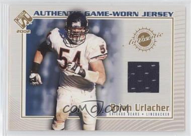 2002 Pacific Private Stock Reserve - Authentic Game-Worn Jersey #27 - Brian Urlacher