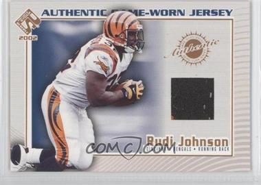 2002 Pacific Private Stock Reserve - Authentic Game-Worn Jersey #31 - Rudi Johnson