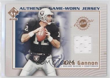 2002 Pacific Private Stock Reserve - Authentic Game-Worn Jersey #90 - Rich Gannon