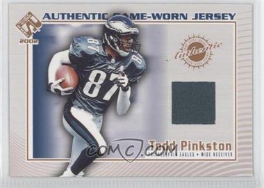 2002 Pacific Private Stock Reserve - Authentic Game-Worn Jersey #94 - Todd Pinkston