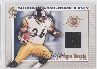 2002 Pacific Private Stock Reserve - Authentic Game-Worn Jersey #96 - Jerome Bettis