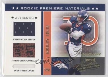 2002 Playoff Absolute Memorabilia - [Base] - Spectrum #217 - Rookie Premiere Materials - Ashley Lelie /25