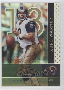 2002 Playoff Absolute Memorabilia - [Base] - Spectrum #84 - Kurt Warner /100