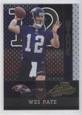 2002 Playoff Absolute Memorabilia - [Base] #156 - Wes Pate /1500