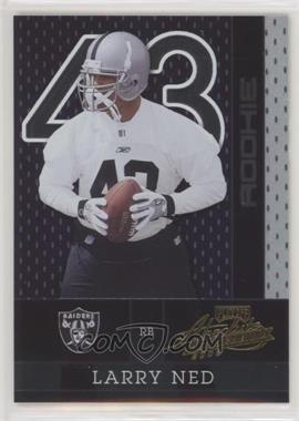 2002 Playoff Absolute Memorabilia - [Base] #166 - Larry Ned /1500