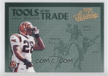 2002 Playoff Absolute Memorabilia - Tools of the Trade - Gold #TT-47 - Corey Dillon