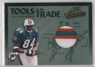 2002 Playoff Absolute Memorabilia - Tools of the Trade - Materials #TT-15 - Chris Chambers /150