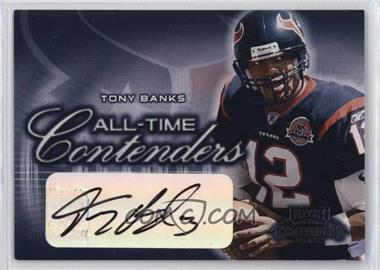 2002 Playoff Contenders - All-Time Contenders - Autographs #AT-10 - Tony Banks /100 [EX to NM]