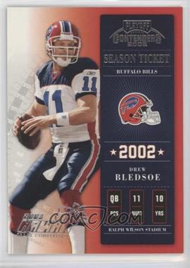 2002 Playoff Contenders - [Base] - 2003 Hawaii Trade Conference #1 - Drew Bledsoe /15