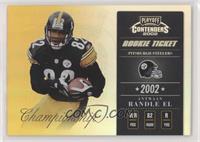 Rookie Ticket - Antwaan Randle El #/50