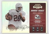 Rookie Ticket - Damien Anderson #/50