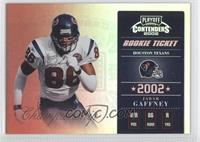 Rookie Ticket - Jabar Gaffney #/50