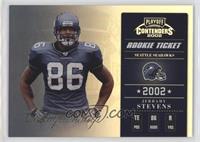 Rookie Ticket - Jerramy Stevens #/50