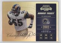 Rookie Ticket - Robert W. Thomas #/50