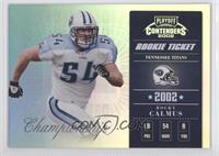 Rookie Ticket - Rocky Calmus #/50