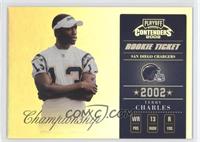 Rookie Ticket - Terry Charles #/50