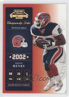 Travis Henry #/250